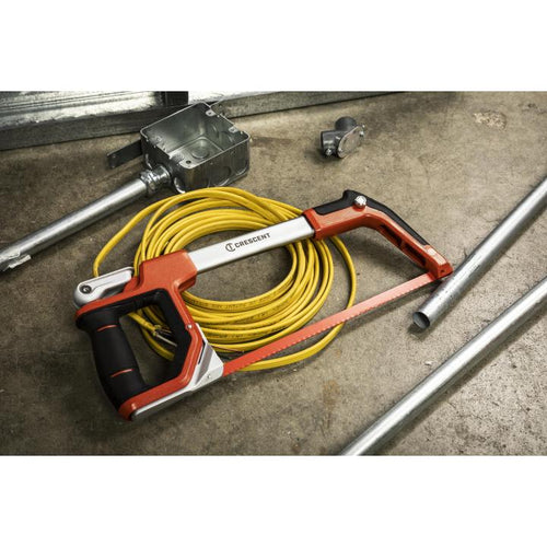 Crescent Fast Tension Hacksaw with Dual Material Handle