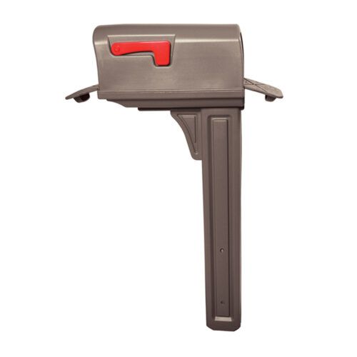 Gibraltar Classic Mailbox & Post Kit – Mocha
