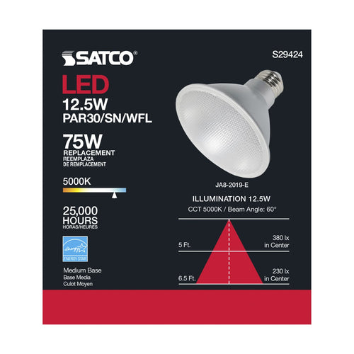 Satco S29424 12.5PAR30/SN/LED/60'/950/120V