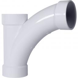 Genova Products PVC DWV Fittings Combination Tee-Wye