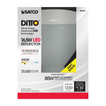 Satco Products S9639 16.5BR40/LED/3000K/1200L/120V