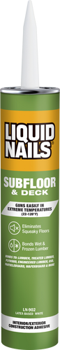 LIQUID NAILS® Subfloor & Deck Interior & Exterior Construction Adhesive - Latex Based