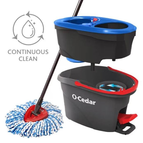 O-Cedar RinseClean™ Spin Mop & Two Bucket System