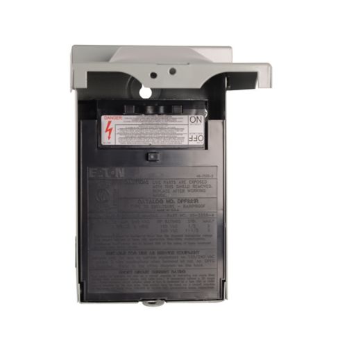 Eaton DPF221RT Air Conditioning Disconnect Fused Pullout 30 A