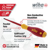 Wiha 2 Piece Insulated SoftFinish Slotted and Phillips Screwdriver Set