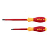 Wiha 2 Piece Insulated SoftFinish Slotted and Phillips Screwdriver Set