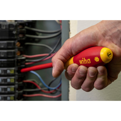 Wiha 2 Piece Insulated SoftFinish Slotted and Phillips Screwdriver Set