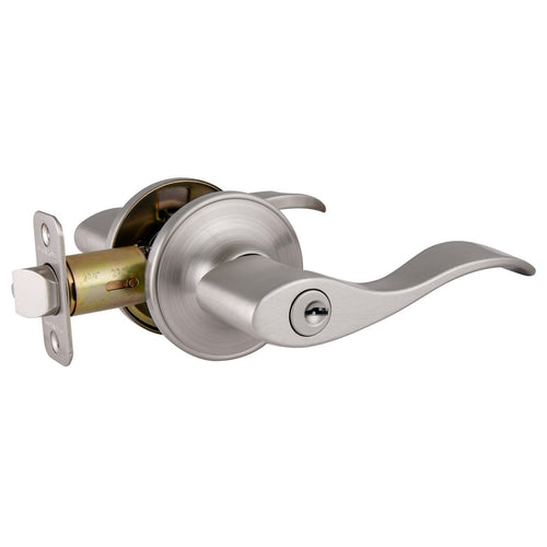 Design House  Springdale Satin Nickel 2-Way Latch Door Lever