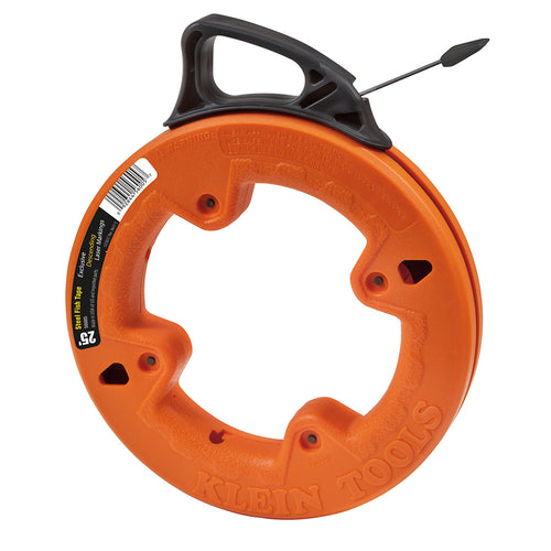 Klein Tools  56005 1/4-Inch Wide Steel Fish Tape 25-Foot