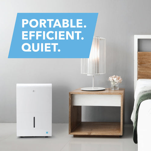 Perfect Aire 35-Pint ENERGY STAR Dehumidifier With Continuous Drainage, Ultra-Quiet Operation - Ideal for Medium-Sized Rooms & Basements