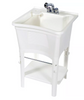 Zenna Home ErgoTub 20 Gallon 24 In. W x 24 In. L Laundry Tub