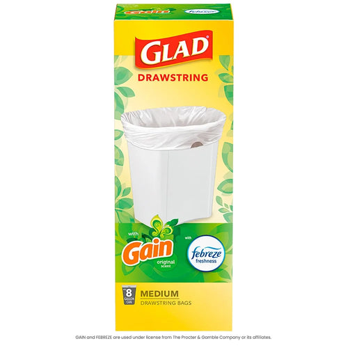 Glad® Kitchen Drawstring Trash Bags
