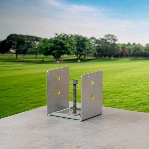 Simpson Strong-Tie ABU Adjustable Post Base with Uplift