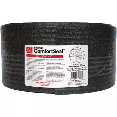 Owens Corning ProPink ComfortSeal™ Sill & Framing Gasket