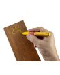 C.H. Hanson All-Purpose Yellow and Red Lumber Crayons - Case of 24