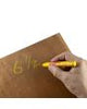 C.H. Hanson All-Purpose Yellow and Red Lumber Crayons - Case of 24