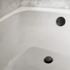 Danco Touch-Toe Tub Drain Kit with Matte Black Trim