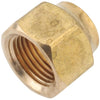 Anderson Metals 3/8 In. x 1/4 In. Brass Flare Reducing Nut