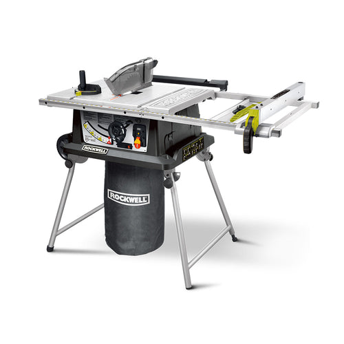 Rockwell Tools 15.0 Amp Jobsite Table Saw with Laser