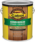 Cabot Semi-Solid Deck & Siding Stains Cordovan Brown 1 Gallon (1 Gallon, Cordovan Brown)