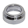 Danco 55/64 in.-27M x 13/16 in.-27F Chrome Female/Male Aerator Adapter