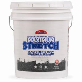 Maximum Stretch Elastomeric Roof & Wall Coating, 5-Gals.