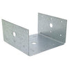 Half Post & Column Base, 18-Ga. Steel, 6 x 6-In.