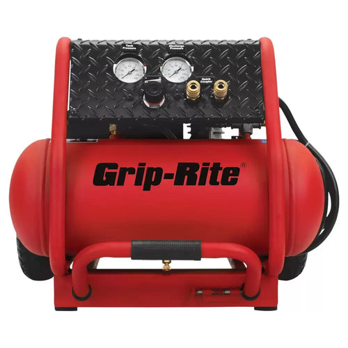 Grip-Rite 2-HP 4-Gallon 150-PSI Electric Air Compressor