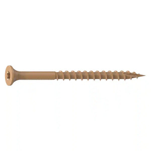 National Nail 2 in. #8 ProTech Tan Premium Star Drive Bugle-Head Deck Screws (100-Count)