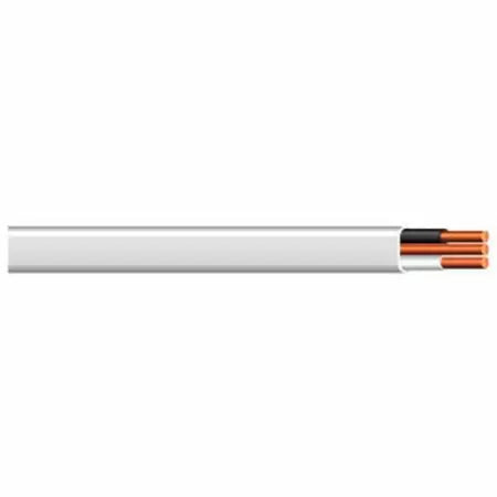 Marmon Home Improvement 25-Feet 14/2 NM-B Solid with Ground Wire, White