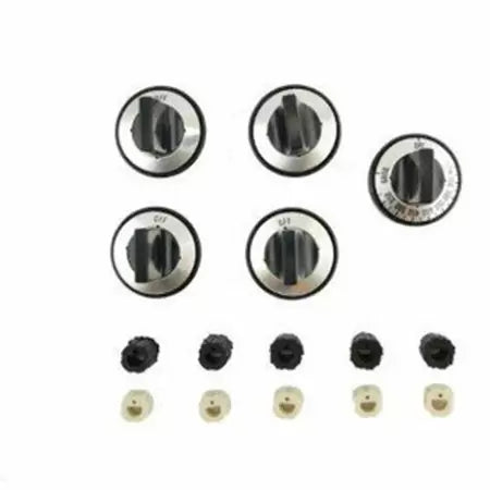 Aqua Plumb RKG Gas Range Knob Replacement Set, Black