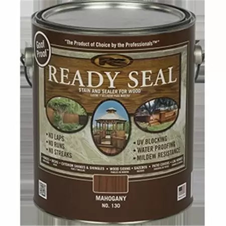 Ready Seal Exterior Wood Stain and Sealer - Mahogany, 1 Gallon