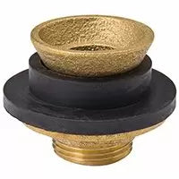 B & K Industries Brass Closet Spud 1 1/2 x 1 1/2