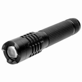 Mini Tactical Flashlight, Flood & Focus Beam, 120 Lumen