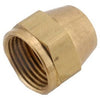 Pipe Fittings, Flare Nut, Brass, 5/8-In.