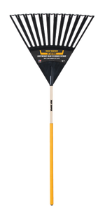 True Temper 24-Inch Clog Free® Poly Leaf Rake