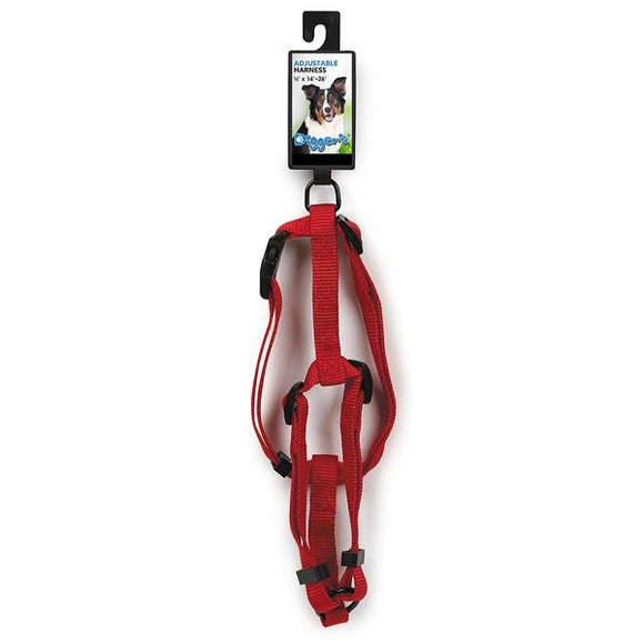 Boss Petedge Digger's 5/8in Adjustable Harness Red