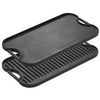 Logic Reversible Griddle, Seasoned Cast Iron, 20-In.