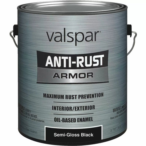 Valspar® 4000™ Alkyd Enamel  1 Gallon Semi-Gloss Black