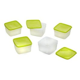 Freezer & Storage Container, 1-Pt., 5-Pk.