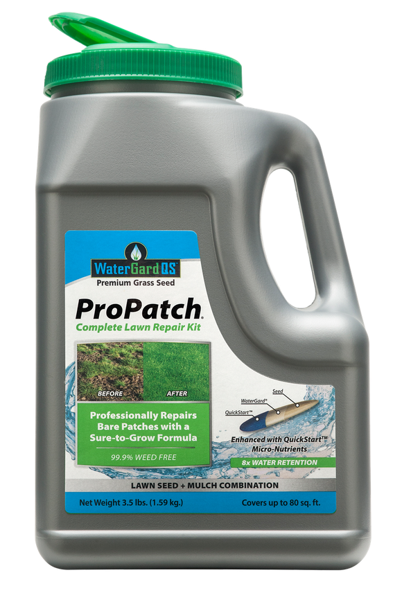 Mountain View Seeds WaterGard QS Pro Patch Lawn Repair Kit, 3.5-pounds