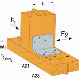 Angle Z-Max., 90-Degree Angle, Galvanized Steel, 2 x 3-In.