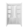 Delta Classic 500 Shower Wall Set, Gloss White, 48 x 34 In. (48