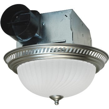 Air King Ventilation 691132 Exhaust Fan w/ Light, Decorative ~ 70 CFM