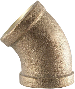 ELBOW 3/4 BRASS 45DEG LOW LEAD