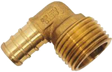 MALE ELBOW 3/4 IN MPT BRASS