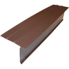 Amerimax F5S Aluminum Drip Edge Flashing, Brown