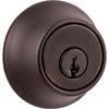 Kwikset Venetian Bronze Adjustable Latch Single Cylinder Deadbolt