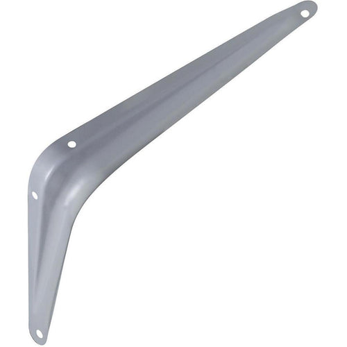 National 211 6 In. D. x 8 In. H. Gray Steel Shelf Bracket