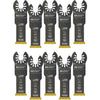 Imperial Blades 1-1/4 In. ONE FIT Titanium STORM Wood/Metal Oscillating Blade (10-Pack)